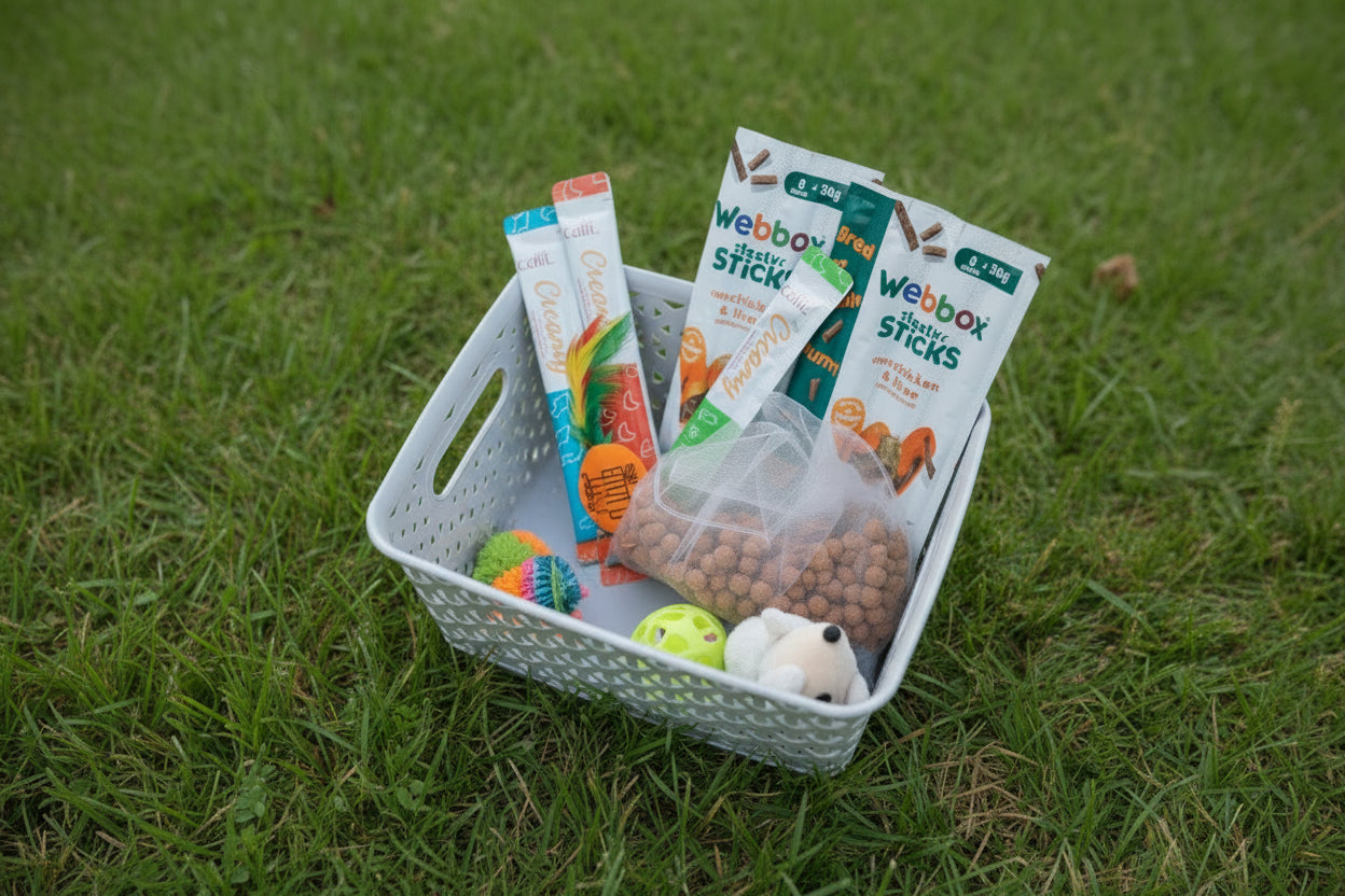 Cat Treat Box- 9 Piece
